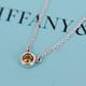 Tiffany&Co. 0.14克拉黃水晶墜飾925純銀項鍊 product thumbnail 3