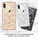 Corner4 iPhone XS / iPhone X 奧地利彩鑽雙料手機殼-雪白森林 product thumbnail 4