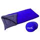 WildFun 野放可拼接方型親子睡袋 藍紫-900g填充 product thumbnail 2