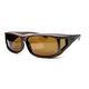 MOLA摩拉近視包覆式偏光太陽眼鏡 套鏡 UV400 男女 茶框 茶片 抗紫外線 3620Dbb product thumbnail 2