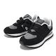 New Balance 休閒鞋 574 中童鞋 寬楦 黑 灰 麂皮 魔鬼氈 小朋友 NB 經典 PV574DZB-W product thumbnail 8