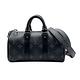 Louis Vuitton Monogram 帆布拼接KEEPALL XS 手提斜背二用包(M45947-黑灰) product thumbnail 2