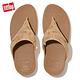 FitFlop LULU CRYSTAL FEATHER TOE POST SANDALS 水鑽夾腳涼鞋 女(胭脂裸膚) product thumbnail 3