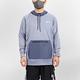 Nike 防曬衣 Packable Hoodie 男款 藍 連帽 長袖 抗UV Dri-FIT 快乾 NESSD656-474 product thumbnail 4