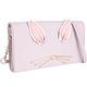 Kate Spade Magic Rabbit 兔子造型防刮牛皮手拿/肩背包(粉耦色) product thumbnail 3