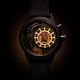 THE ELECTRICIANZ  Steel Brown Z - Leather 45mm 青銅棕色獨家電路發光手錶-ZZ-A4C/02-CLC product thumbnail 4