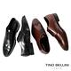 TINO BELLINI 男款 極簡翼紋雕花德比紳士鞋-咖啡 product thumbnail 7
