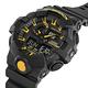 CASIO卡西歐 G-SHOCK 潮流警示 搶眼黑黃 大錶徑 雙顯系列 GA-700CY-1A_53.4mm product thumbnail 6