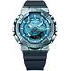 CASIO 卡西歐 G-SHOCK 多層次金屬 雙顯腕錶-藍 母親節 禮物 42mm / GM-S110LB-2A product thumbnail 4