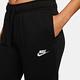 Nike 褲子 NSW Club Fleece Pants 女款 黑 經典 彈性 棉褲 長褲 縮口褲 DQ5192-010 product thumbnail 6