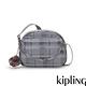 Kipling 輕灰蘇格蘭紋翻蓋側背小包-STELMA product thumbnail 6