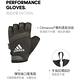 Adidas Training防滑短指手套(格調灰) product thumbnail 7