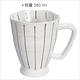 《Tokyo Design》手作馬克杯(直線白380ml) | 水杯 茶杯 咖啡杯 product thumbnail 3