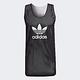 Adidas BBALL TREFO JSY HS2067 男 背心 雙面 球衣 亞洲版 運動 休閒 寬鬆 黑白 product thumbnail 5