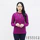 JESSICA - 柔美質感珠飾羊毛上衣（紫） product thumbnail 3