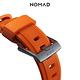 美國NOMAD Apple Watch專用高性能橡膠質感錶帶-45/44/42mm-橘 product thumbnail 10