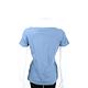 TRUSSARDI 藍灰色品牌LOGO貼飾棉質短袖T恤 product thumbnail 6