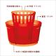 《EXCELSA》七格餐具瀝水筒(紅) | 廚具 碗筷收納筒 瀝水架 瀝水桶 product thumbnail 3
