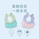【PUKU 藍色企鵝】 可調式幼兒洗髮帽-(粉紫/藍綠) product thumbnail 7