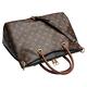 LV M41064 Monogram PALLAS系列拼接皮革手提/肩背包(黑色) product thumbnail 6