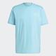 Adidas Pride Graph Tee IU0054 男 短袖上衣 T恤 亞洲版 休閒 聯名 寬鬆 舒適 淺藍 product thumbnail 4