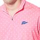 【Lynx Golf】男款吸濕排汗機能滿版星星船錨印花Lynx旗幟繡花短袖立領POLO衫-螢光粉色 product thumbnail 6