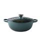 法國Le Creuset 琺瑯鑄鐵典藏媽咪鍋 26cm 4.1L 綠光森林 法國製 product thumbnail 2