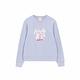 GIORDANO 女裝印花大學TEE 森林動物系列 - 31 冰紫藍 product thumbnail 6