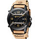 Timberland Maplewood 復古時尚腕錶-黑x卡其/44mm product thumbnail 2