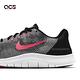 Nike 慢跑鞋 Flex 2018 RN GS 女鞋 大童鞋 黑 粉 針織鞋面 緩衝 運動鞋 AH3439-001 product thumbnail 8