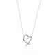 二手品 Tiffany&Co. Loving Heart 愛心鑲鑽石925純銀項鍊 product thumbnail 2