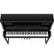 Roland LX-708 CH 高階家用旗艦機種數位電鋼琴 黑色透木紋款 product thumbnail 5