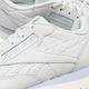 Reebok 休閒鞋 Classic Leather 女鞋 白 藍 皮革 低筒 復古 小白鞋 100074372 product thumbnail 7