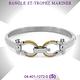 CHARRIOL夏利豪 Bangle St-tropez Mariner水手海錨扣手環銀色S款 C6(04-401-1272-0) product thumbnail 7