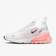 NIKE 耐吉 慢跑鞋 運動鞋 緩震 氣墊 女鞋 白粉 AH6789-110 W AIR MAX 270 (3W5266) product thumbnail 2