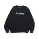 XLARGE PAISLEY STANDARD LOGO CREW NECK 大學T-黑 product thumbnail 2