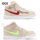 Nike 學步鞋 Jordan 1 Mid ALT UTL TD 童鞋 奶茶色 鴛鴦 小童 喬丹 毛絨絨 DO2210-264 product thumbnail 3