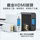 Bravo-u HDMI(公) to VGA(母) 鍍金接頭轉接器15cm (黑) product thumbnail 7