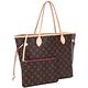 LV M41178 NEVERFULL MM 經典Monogram肩背購物包 product thumbnail 3