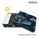 FOSSIL Westover 真皮拉鍊L型卡片夾包2件組-藍色 ML4594545 (禮盒組附鐵盒) product thumbnail 7