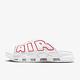 NIKE W AIR MORE UPTEMPO SLIDE 女休閒拖鞋-白紅-FD9885100 product thumbnail 2