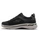 Skechers 休閒鞋 Go Walk Arch Fit 男鞋 健走鞋 避震 緩衝 支撐 穩定 專利鞋墊 黑 灰 216134-BLK product thumbnail 2