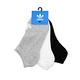 adidas 襪子 Adicolor No Show 男女款 黑 白 灰 短襪 踝襪 三葉草 愛迪達 三雙入 FT8524 product thumbnail 2