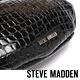 STEVE MADDEN-BMANDIE 時尚金屬鍊條壓紋個性腰包-黑色 product thumbnail 6