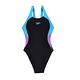 SPEEDO COLOURBLOCK 女運動連身泳裝-游泳 競賽 SD800440816661 黑水藍紫 product thumbnail 2