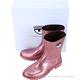 Chiara Ferragni Rainboot 眨眼圖騰低筒雨靴(亮片粉) product thumbnail 5