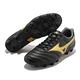 Mizuno 足球鞋 Morelia II Club 男鞋 黑 金 合成皮 運動鞋 美津濃 P1GA2316-50 product thumbnail 8