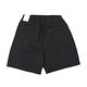 Nike 短褲 Lab Solo Swoosh Shorts 男款 黑 拉鍊口袋 抽繩 棉褲 DX0818-010 product thumbnail 3