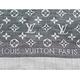 LOUIS VUITTON M71378 經典MONOGRAM 花紋披肩圍巾(丹寧黑) product thumbnail 6