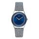 Swatch Irony 金屬系列手錶 BLUE SPARKLE 藍色煙花-33mm product thumbnail 3